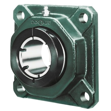 Dodge Industrial Flange Block Bearing; 4 Bolt Square Flange Block; 1-1/